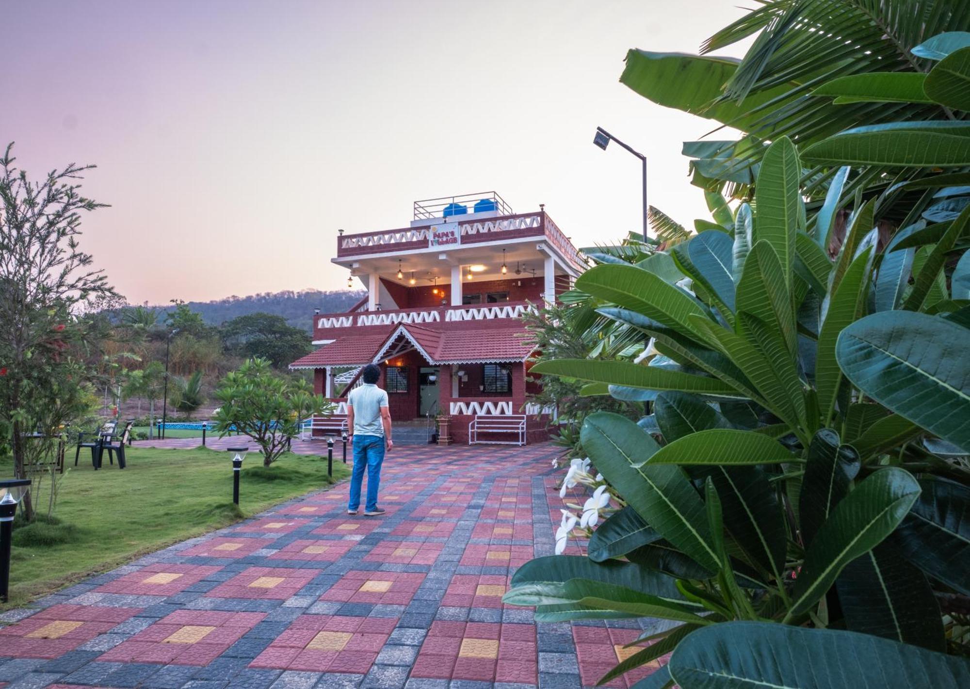 Vibe Meadows Villa With Private Swimming Pool Near Kashid Beach エクステリア 写真